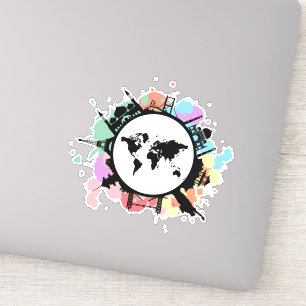 Es ist Reisezeit Aufkleber