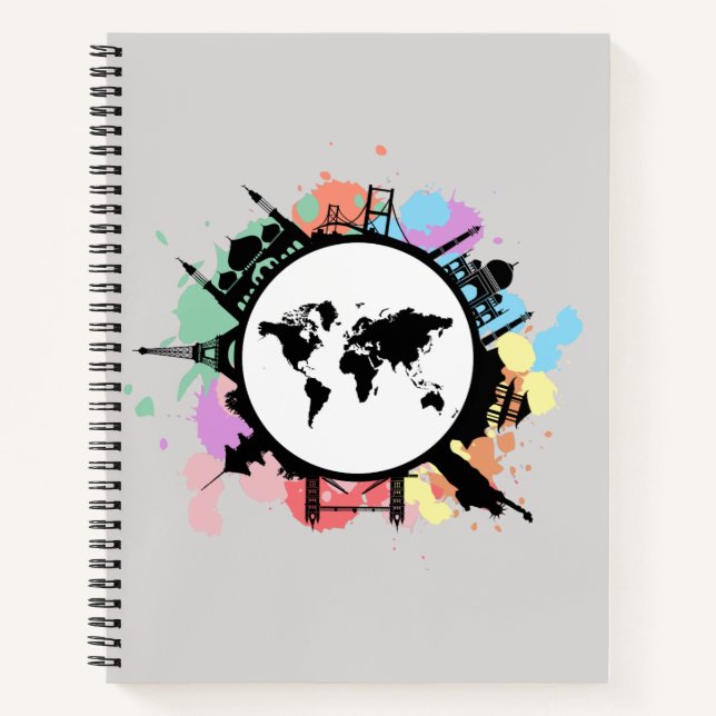 Es ist Reisezeit Notizbuch (Vorderseite)