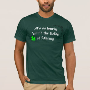 Es ist 'ringsum die Felder von Athenry so einsam T-Shirt