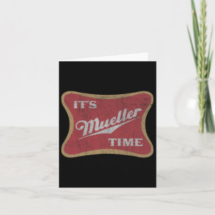 Es ist Robert Müller Time Anti Trump Graphic Resis Karte