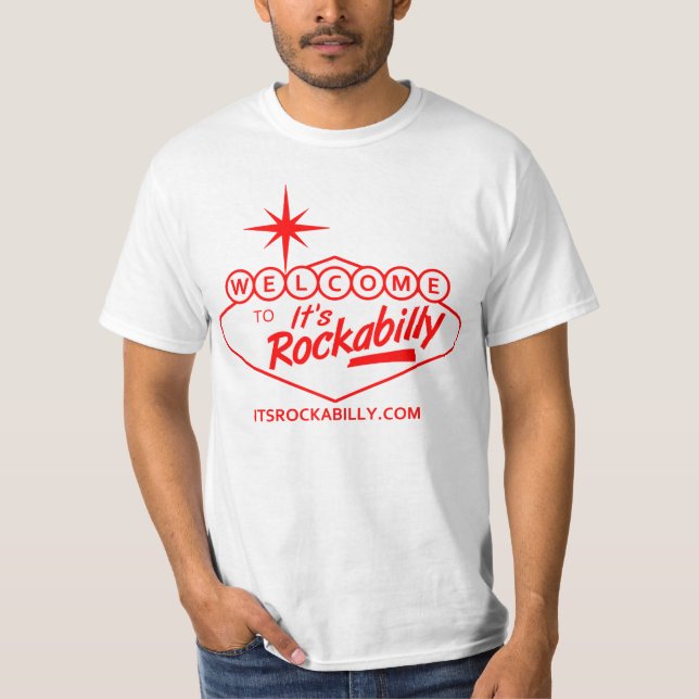 Es ist Rockabilly-Logo-T - Shirt