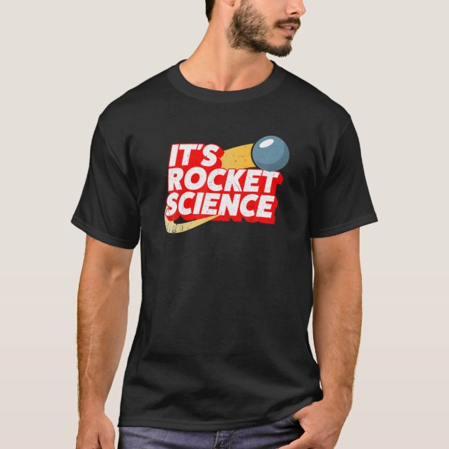 Es ist Rocket Science Retro Octane Soccer Graphic T-Shirt (Vorderseite)