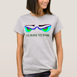 ES IST RUDE, DEN MONSTER EYES-T - Shirt ZU STARTEN