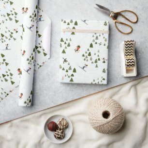 Es ist Schneezeit! Geschenkpapier