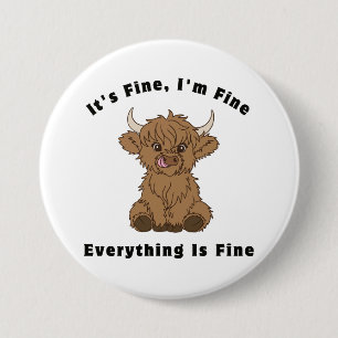 Es ist schön, dass ich gut bin, alles ist eine sch button