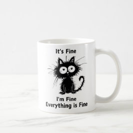 Es ist schön, dass ich gut bin, alles ist gut, lus kaffeetasse