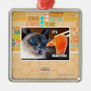 Es ist schön! ornament aus metall