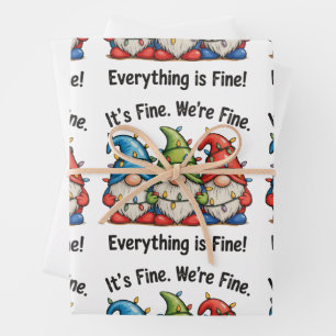 Es ist schön, wir sind gut alles ist schön Gnome X Geschenkpapier Set