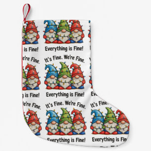 Es ist schön, wir sind gut alles ist schön Gnome X Kleiner Weihnachtsstrumpf