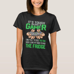 Es ist schwer, ein Sprichwort für Gamer-Videospiel T-Shirt