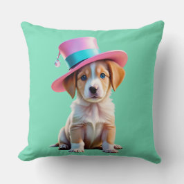 Es ist sein Geburtstags-Welpe Kissen