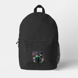 Es ist Showtime Kürbismütze Kürbis Bedruckter Rucksack