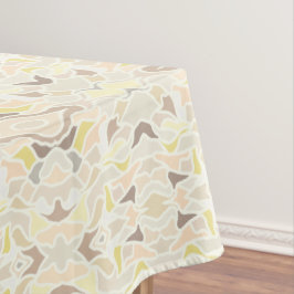 Es ist so ivory geometrisches Abstraktes Muster Tischdecke