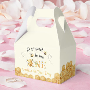 Es ist so süß, zum 1. Geburtstag eine Biene zu sei Geschenkschachtel