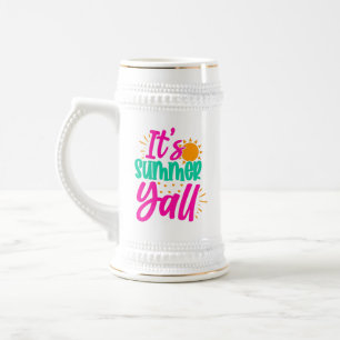 Es ist Sommer Y'all-54808 Bierglas
