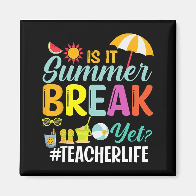 Es ist Sommerpause, doch Lehrer schätzen Magnet (Vorne)