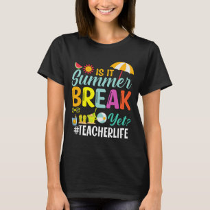 Es ist Sommerpause, doch Lehrer schätzen T-Shirt