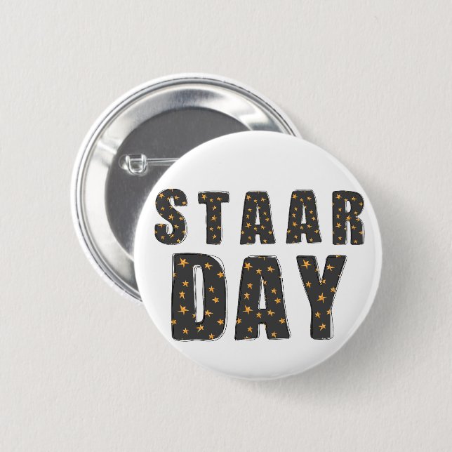 Es ist Sternentag, Teststaartag Button (Vorne & Hinten)
