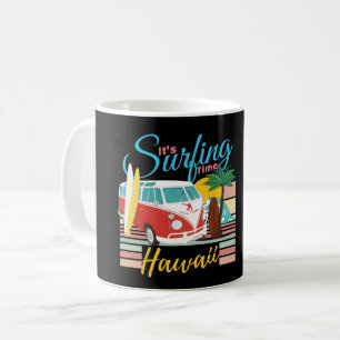 Es ist Surfen Time Hawaii - Summer Beach Vibes Kaffeetasse