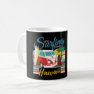 Es ist Surfen Time Hawaii - Summer Beach Vibes Kaffeetasse