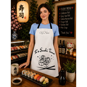 Es ist Sushi-Zeit , Sushi Schürze