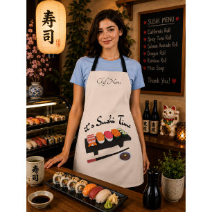 Es ist Sushi-Zeit , Sushi Schürze
