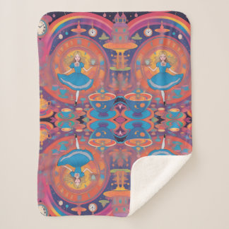 Es ist Tea Time Alice Sherpadecke