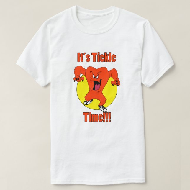 Es ist Ticklezeit T-Shirt (Design vorne)