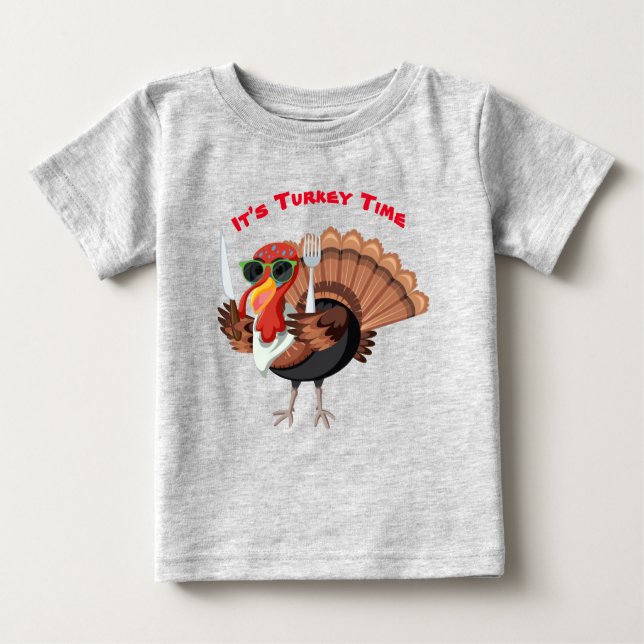Es ist Türkei Time Baby T - Shirt (Vorderseite)