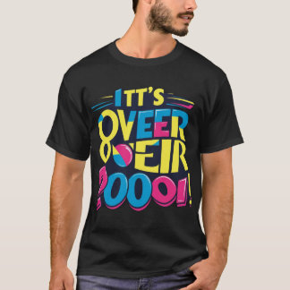 "Es ist über 9000!" Design für Retro-T - Shirt