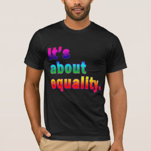 Es ist über Gleichheits-Recht der T-Shirt