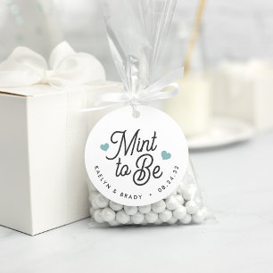 Es ist unnötig, Personalisiert Hochzeit zu sein Geschenkanhänger