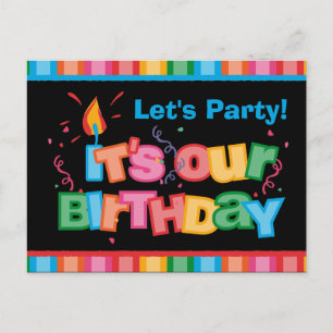 Es ist unsere einladungspostkarte