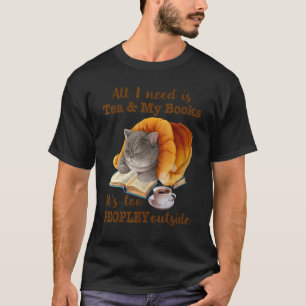 Es ist viel zu voll draußen für antisoziale Introv T-Shirt