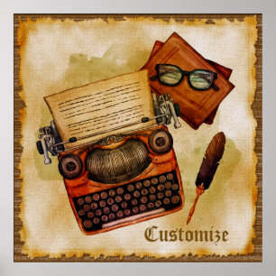 Es ist Vintag geschrieben Poster