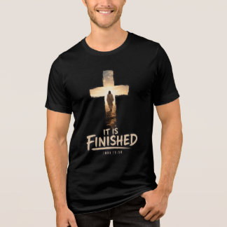 Es ist vollbracht Tri-Blend shirt