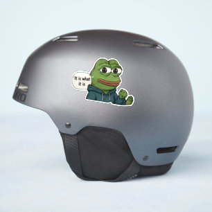Es ist was es ist aufkleber