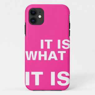 Es ist, was es ist iPhone 11 hülle