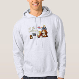 Es ist was es ist – Lustige Hunde-Illustration  Hoodie