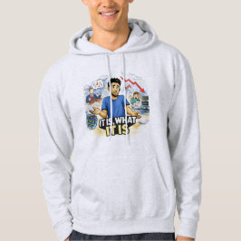 Es Ist, Was Es Ist – Resigniertes Leben Chaos Graf Hoodie