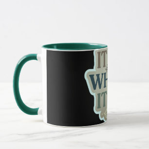 Es Ist Was Es Ist Tasse Minimale Ästhetik Zitat