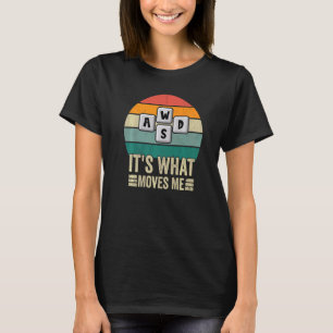 Es ist, was mich bewegt Computer-Gaming Retro Vint T-Shirt