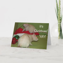 Es ist Weihnachten! Karte