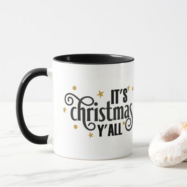 Es ist Weihnachten Tasse (Mit Donut)