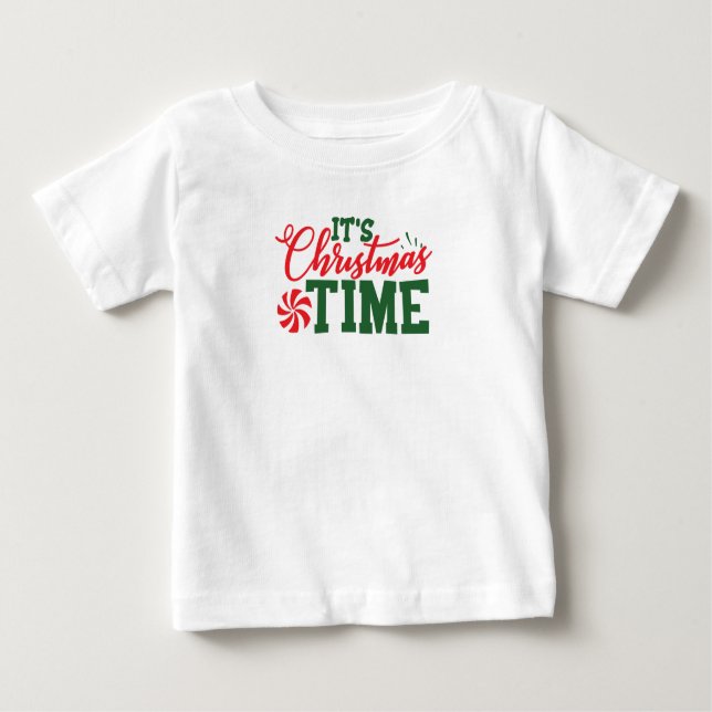 Es ist Weihnachtszeit Baby T-shirt (Vorderseite)