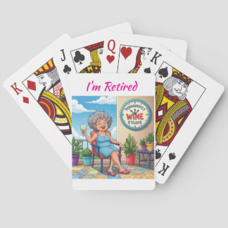 Es ist Weinzeit Spielkarten