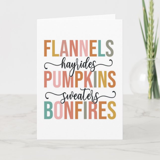 Es ist wieder Fall Karte (Vorderseite)