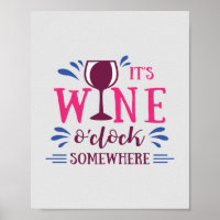 Es ist Wine O'clock Irgendwo Funny