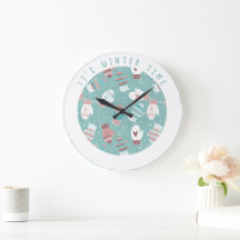 Es ist Winter Time Weihnachten Mitten Muster in Mi