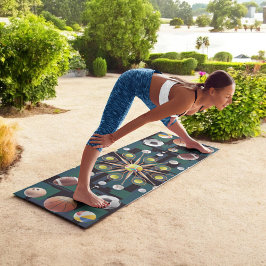 Es ist wirklich eine Ballwelt. Yogamatte